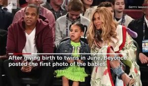 La première photo de jumeaux de Beyoncé