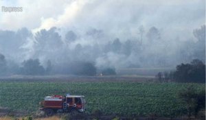 Saint-Cannat: 800 hectares brûlés en 24 heures