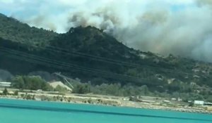 400 hectares de forêt brûlés dans le Luberon