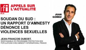 Soudan du Sud : un rapport d'Amnesty dénonce les violences sexuelles