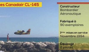 Les Canadair CL-145 de la Sécurité civile