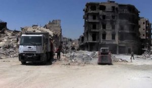 Syrie: début de la reconstruction dans la Vieille ville d'Alep