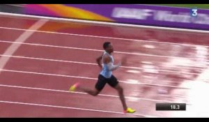 Mondiaux d'athlétisme - 200 m : Ïsaac Makwala court... tout seul sur la piste ! (vidéo)