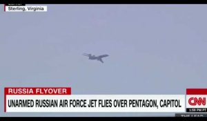 Etats-Unis : Un avion militaire survole le Pentagone (vidéo)