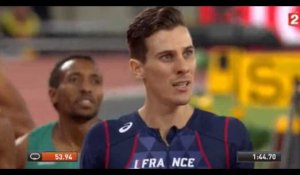 Mondiaux d'athlétisme : Pierre-Ambroise Bosse champion du monde, médaille de bronze pour Renaud Lavillenie (vidéo) 