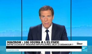 Macron : 100 jours à l'Élysée, entre couacs et mesures impopulaires, déjà le désamour ? (partie 1)