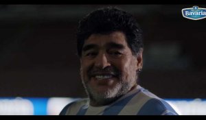 Diego Maradona en surpoids fait le show dans une pub pour de la bière (Vidéo)