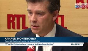 Arnaud Montebourg dément avoir pactisé avec Benoît Hamon pour faire nommer Manuel Valls Premier ministre