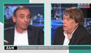 Bernard Tapie menace Éric Zemmour de lui "en coller une"