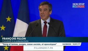 François Fillon tacle ses rivaux à la présidentielle pendant ses voeux à la presse (vidéo)