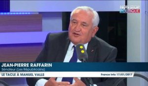 Jean-Pierre Raffarin se paye la tête de Manuel Valls
