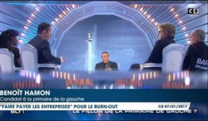 Présidentielle 2017 : Benoît Hamon s'exprime sur le "burn-out" chez Thierry Ardisson