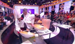TPMP : Jean Imbert, Norbert Tarayre, Gilles Verdez et Isabelle Morini-Bosc s'affrontent pour faire la meilleure omelette