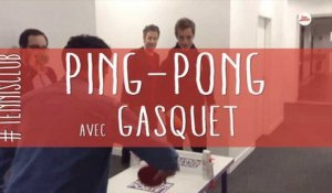 Cyril Hanouna défie Gasquet au ping-pong