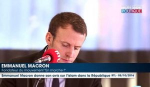 Emmanuel Macron : "L'islam est compatible avec la République"