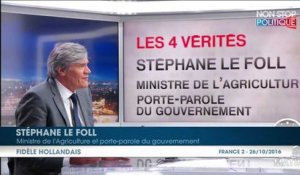 François Hollande : Stéphane Le Foll et Marisol le défendent contre vents et marées