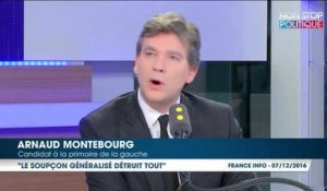 Le surprenant soutien d'Arnaud Montebourg à François Fillon après les attaques de Yannick Jadot