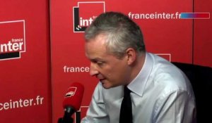 Primaire à droite : Bruno Le Maire à la traîne, il attaque la droite ''immobile et conservatrice''