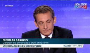 "Vous n'avez pas honte ?" lance Nicolas Sarkozy à David Pujadas après une question sur Ziad Takieddine