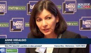 Anne Hidalgo : la mairie de Paris envisage de confier les PV à des sociétés privées