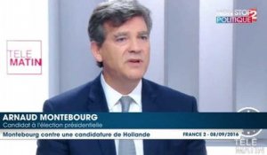 François Hollande : pour Arnaud Montebourg, le président est en situation "d'empêchement"
