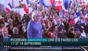 Marine Le Pen dévoile son slogan de campagne "Au nom du peuple"