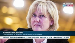 Nadine Morano tacle Bernard Cazeneuve en reprenant le discours de Marine le Pen