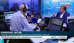 Présidentielle 2017 : Christian Jacob encense Nicolas Sarkozy