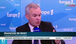 Présidentielle 2017 : François de Rugy charge Arnaud Montebourg "l'anti-écolo"