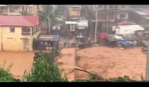Sierra Leone : au moins 180 morts dans une coulée de boue géante (vidéo)