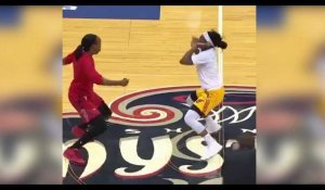 WNBA : Des basketteuses se lancent dans une battle de danse en plein match (Vidéo)
