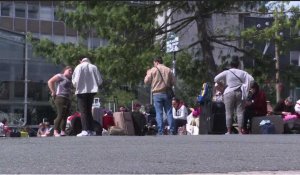 À Montparnasse, les usagers exaspérés par l'interruption du trafic