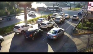 Chili : Un camion percute violemment des véhicules à l'arrêt, les images chocs (Vidéo)
