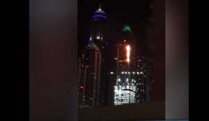Dubaï : Un nouvel incendie ravage la Torch Tower (vidéo)