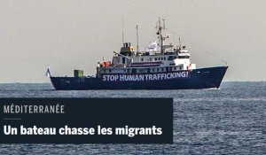 « C-Star » : le bateau d'extrême droite qui chasse les migrants en Méditerranée