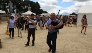 Inauguration de 14 statues à la Vallée des Saints 