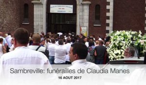 Sambreville: les émouvantes funérailles de Claudia Manes