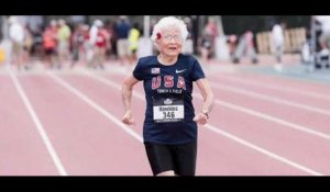 A 101 ans, une Américaine bat le record du 100m en ratant sa sieste (vidéo)