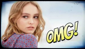 Lily-Rose Depp pose seins nus le temps d'un shooting assez étrange...