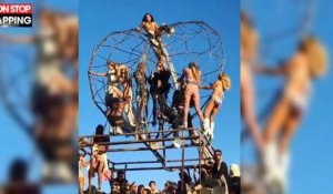 Paris Hilton agite ses jolies fesses au Burning Man (vidéo)