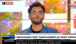 L'humoriste Tony Saint-Laurent intenable sur le plateau de Cnews (vidéo)