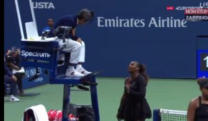 Serena Williams pète les plombs contre l'arbitre en finale de l'US Open (vidéo)