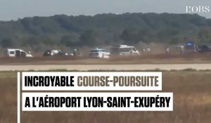 Incroyable course-poursuite à l'aéroport Lyon-Saint-Exupéry