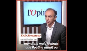 Eric Zemmour: «Je rêve d'un Poutine français !»