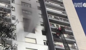 Rennes. incendie mortel square des Grisons au Blosne