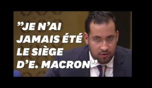 Alexandre Benalla: "Je n'ai jamais été le siège d'Emmanuel Macron", ça veut dire quoi?