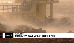 La tempête Ali fait deux morts sur l'île d'Irlande