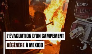 Mexique : L'évacuation d'un campement indigène dégénère