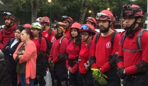 Mexique: une cérémonie pour commémorer les séismes