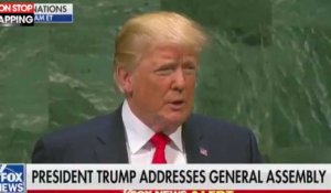 Quand Donald Trump se ridiculise devant l'assemblée générale de l'ONU (vidéo)